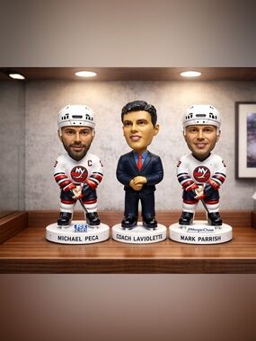 Bobble Dobbles Mark Parrish Michael Peca & Coach Laviolette